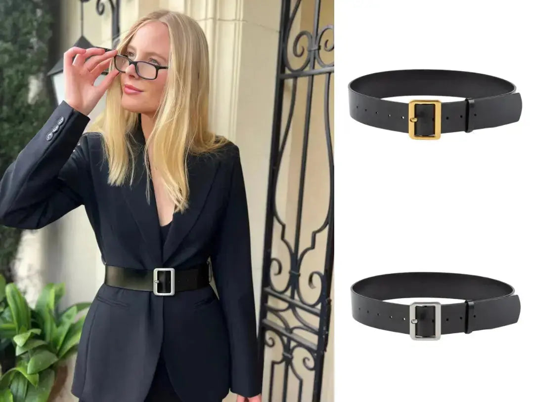 The Iconic Leather Belt Trend of 2025: A Stately Accessory