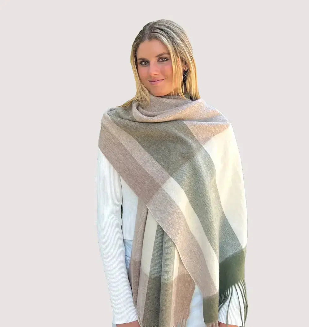 Wool Scarves & Toppers - Tania Hird Designs