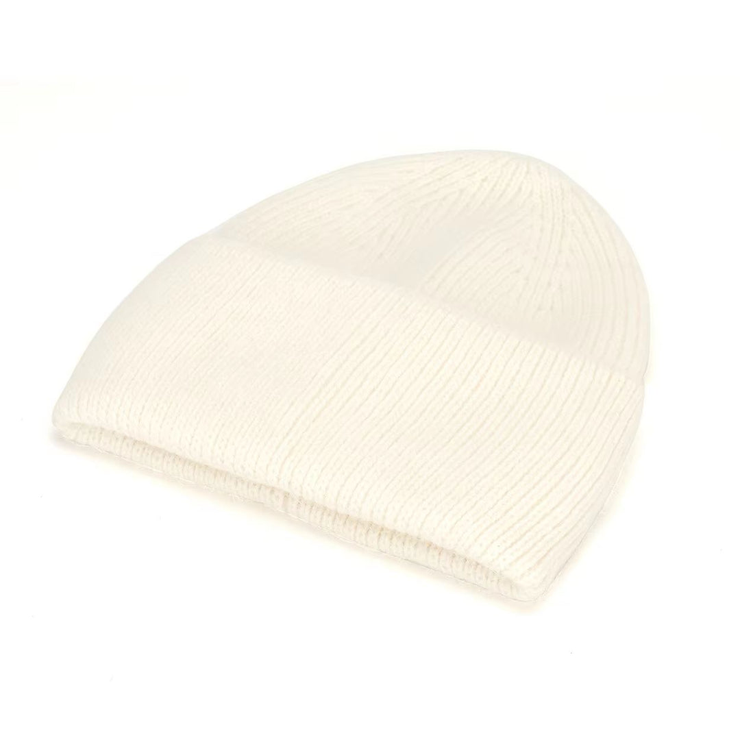 WS Angora Blend Slouch Beanie - White - Hero