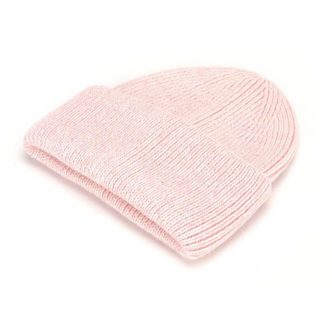 WS Angora Blend Slouch Beanie - Pink - Hero