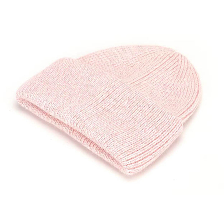 WS Angora Blend Slouch Beanie - Pink - Hero