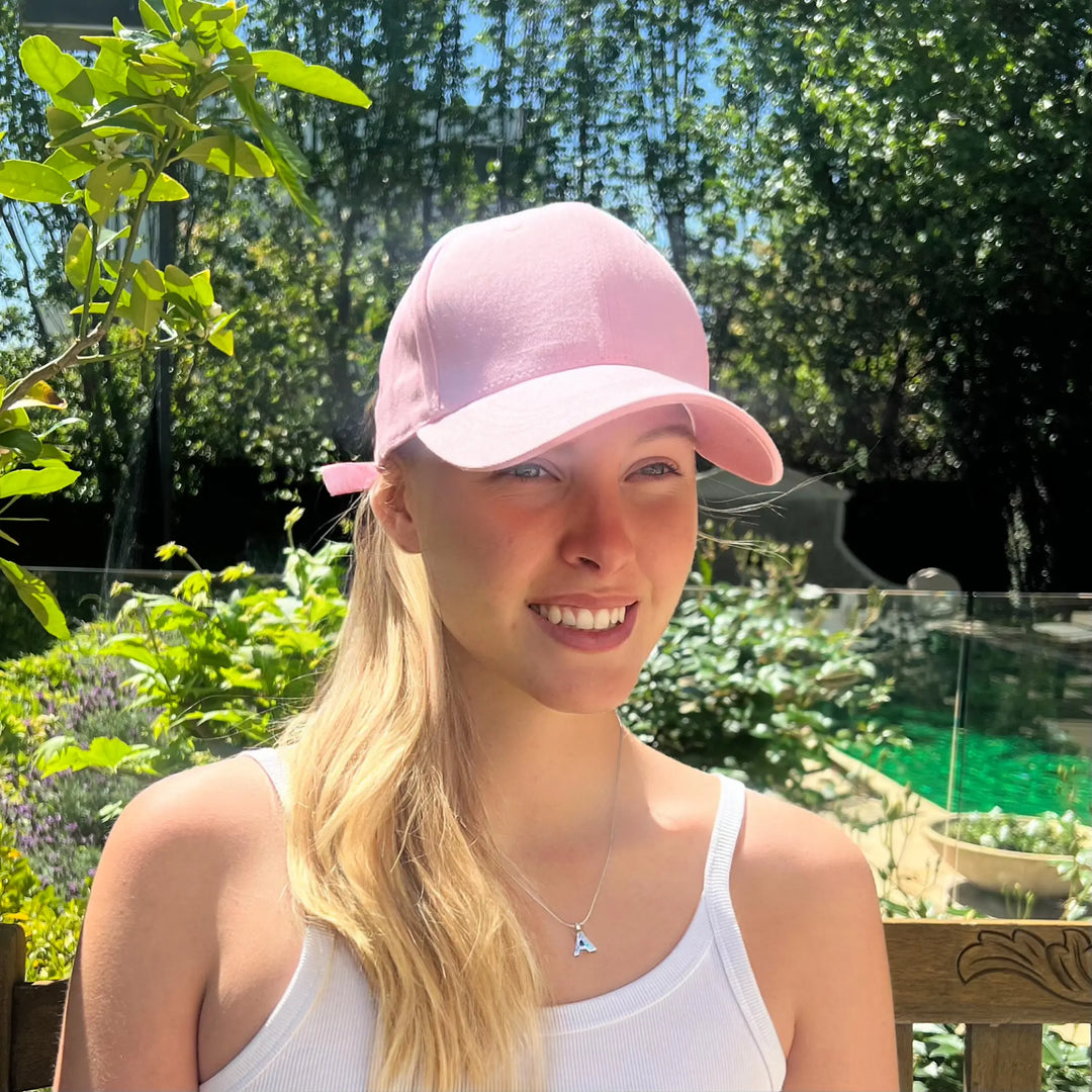 Unisex Cotton cap -Pink