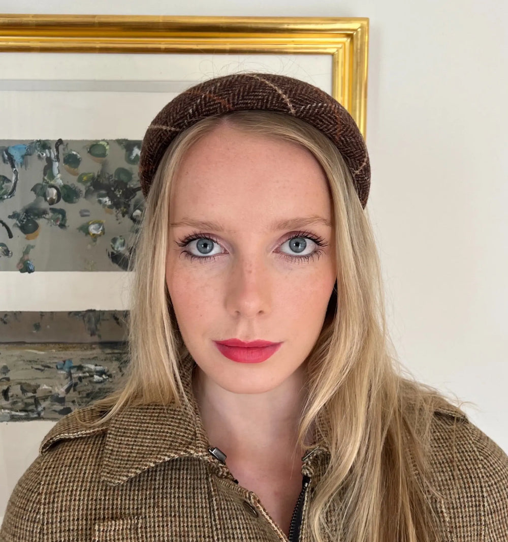 HB - Plaid Padded BB in Brown