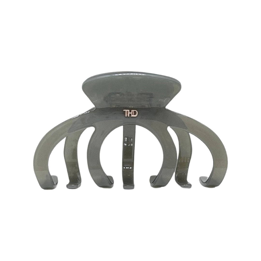 Octopus Acetate Hair Claw in Grey Lilac
