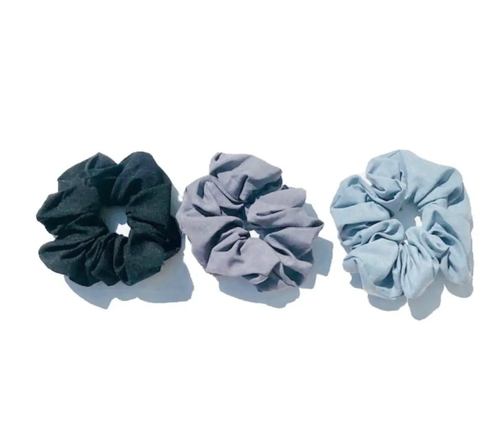 WS - Volume Linen Scrunchy Pack - Grey