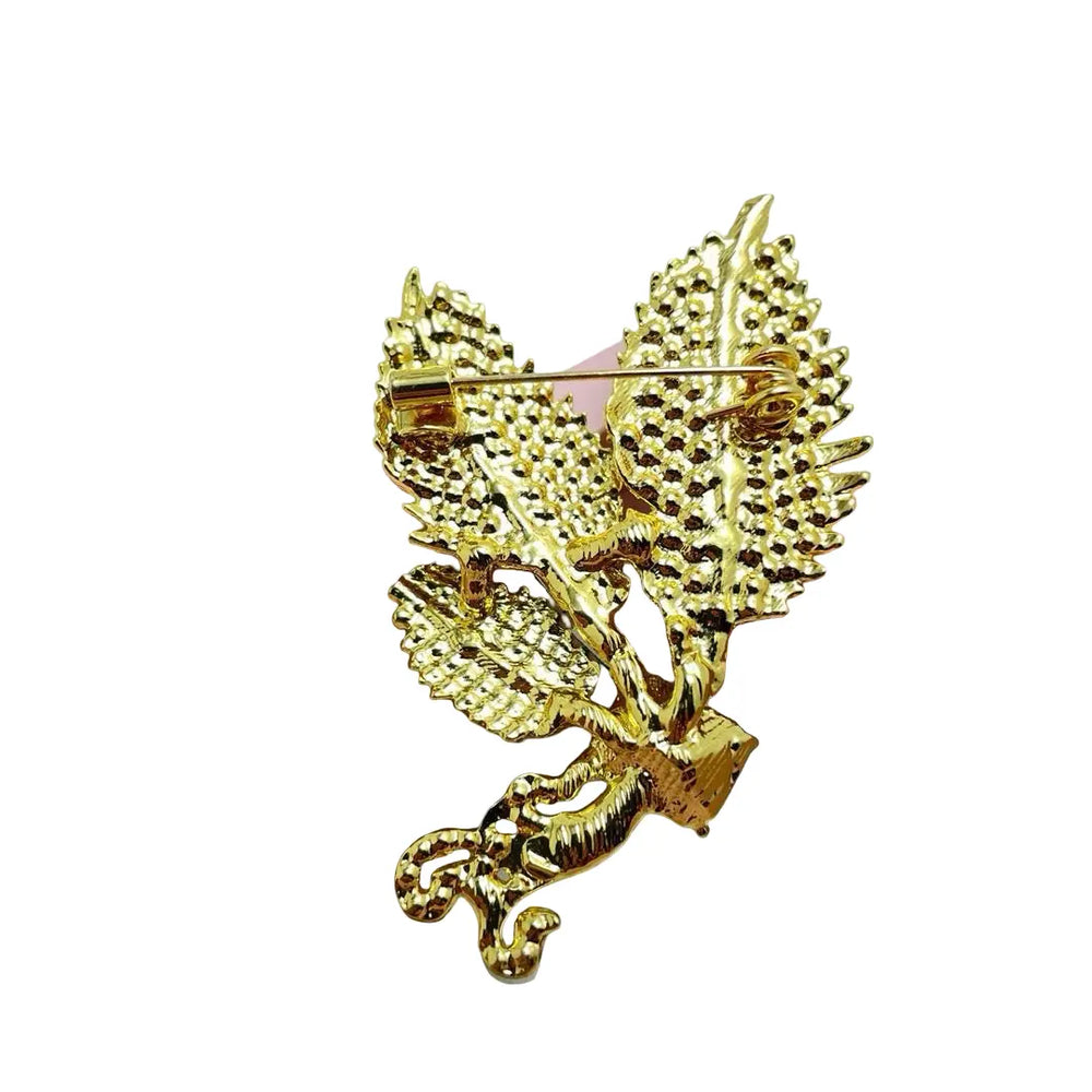 Thalia Jardin Brooch - Aqua