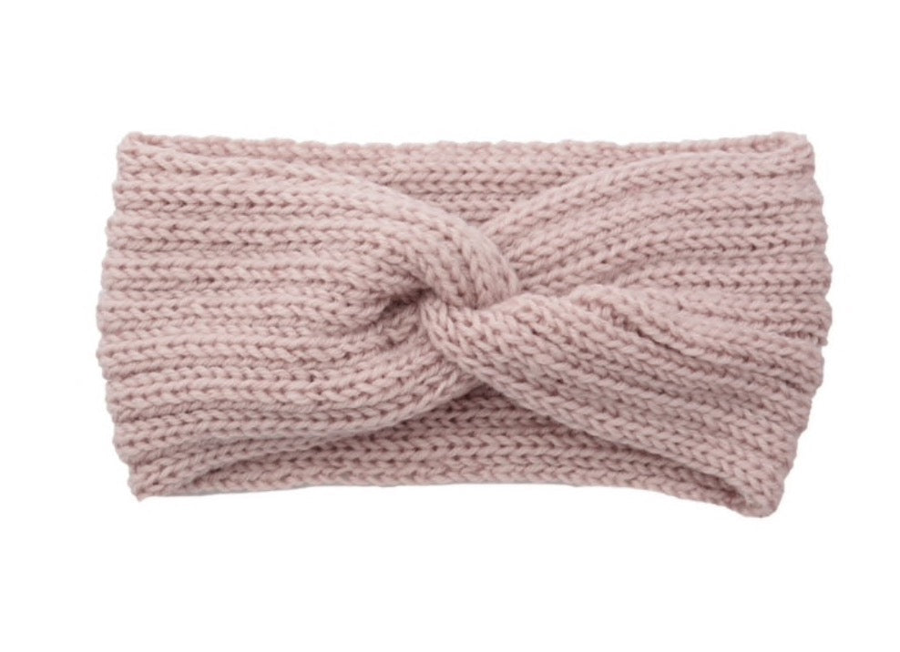 WS - Knitknot Headband - Dusky Pink 744109225710 Tania Hird Designs