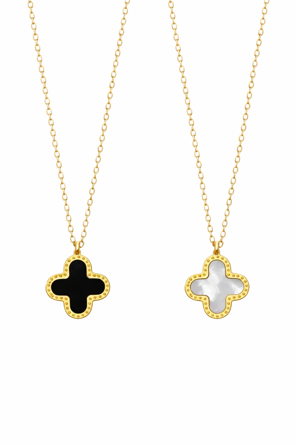 Cross Single Gold & Black