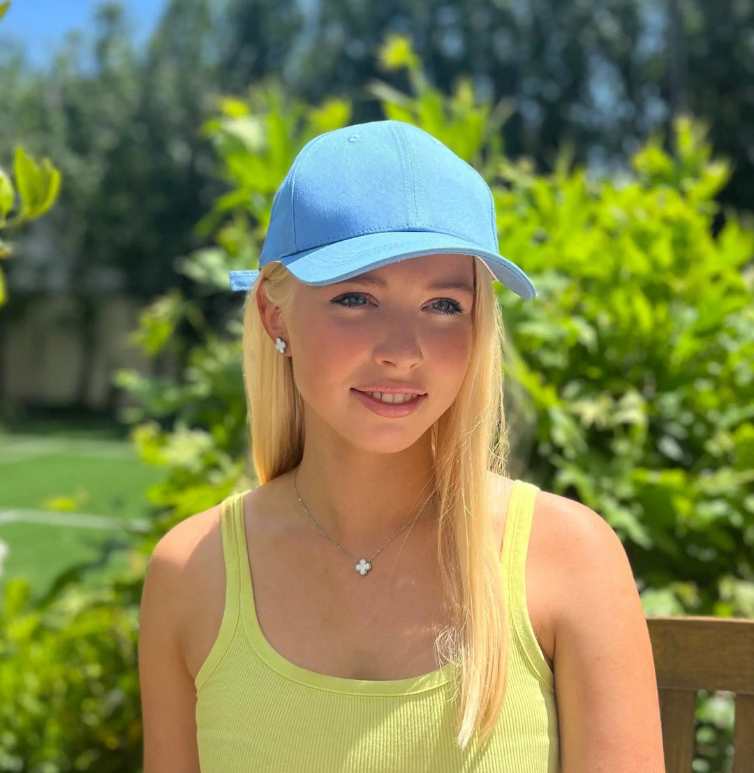 Hats - Unisex Cotton cap - Blue