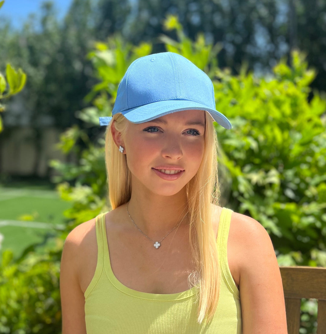 Hats - Unisex Cotton cap - Blue