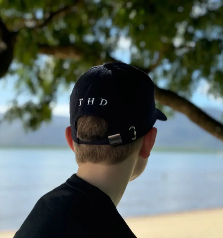 Hats - Unisex Logo Cotton cap Navy