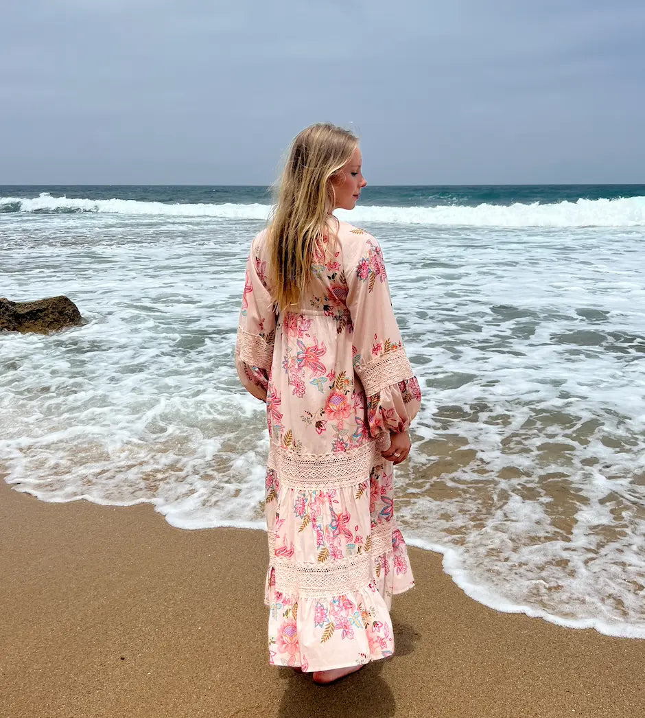 Josephine Lace Cotton Dress