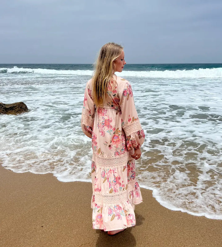 Josephine Lace Cotton Dress