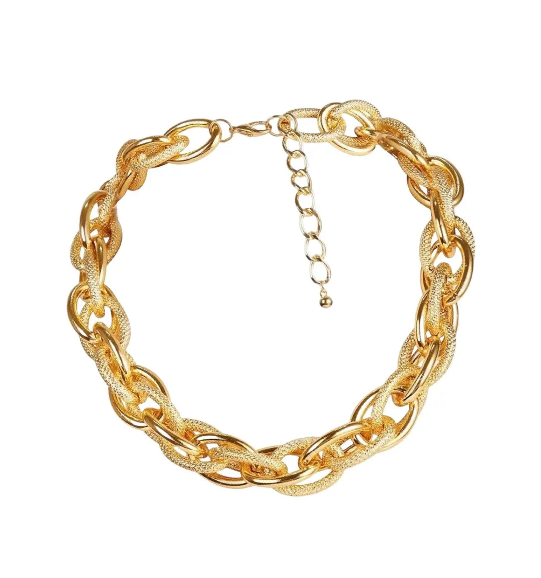 Gemma Chain Necklace - Gold