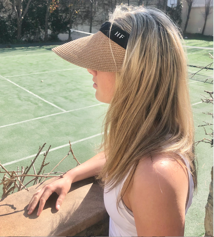 WS Visor - HF Logo - Golden Straw 754523535890