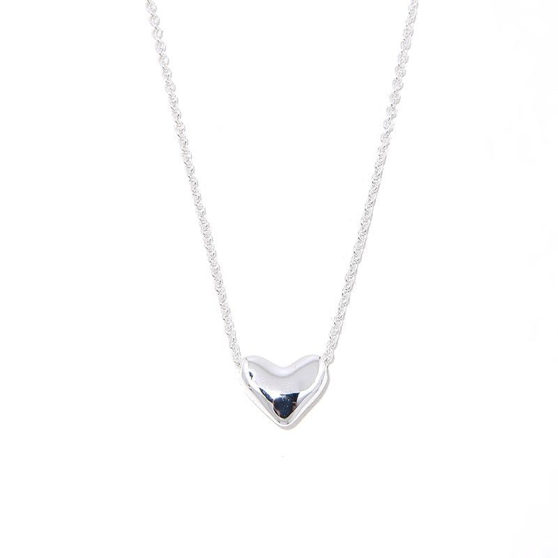Kira Heart Necklace Sterling Silver