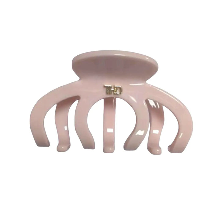 WS Acetate Octopus Hair Claw 6.8cm in Gelato pink