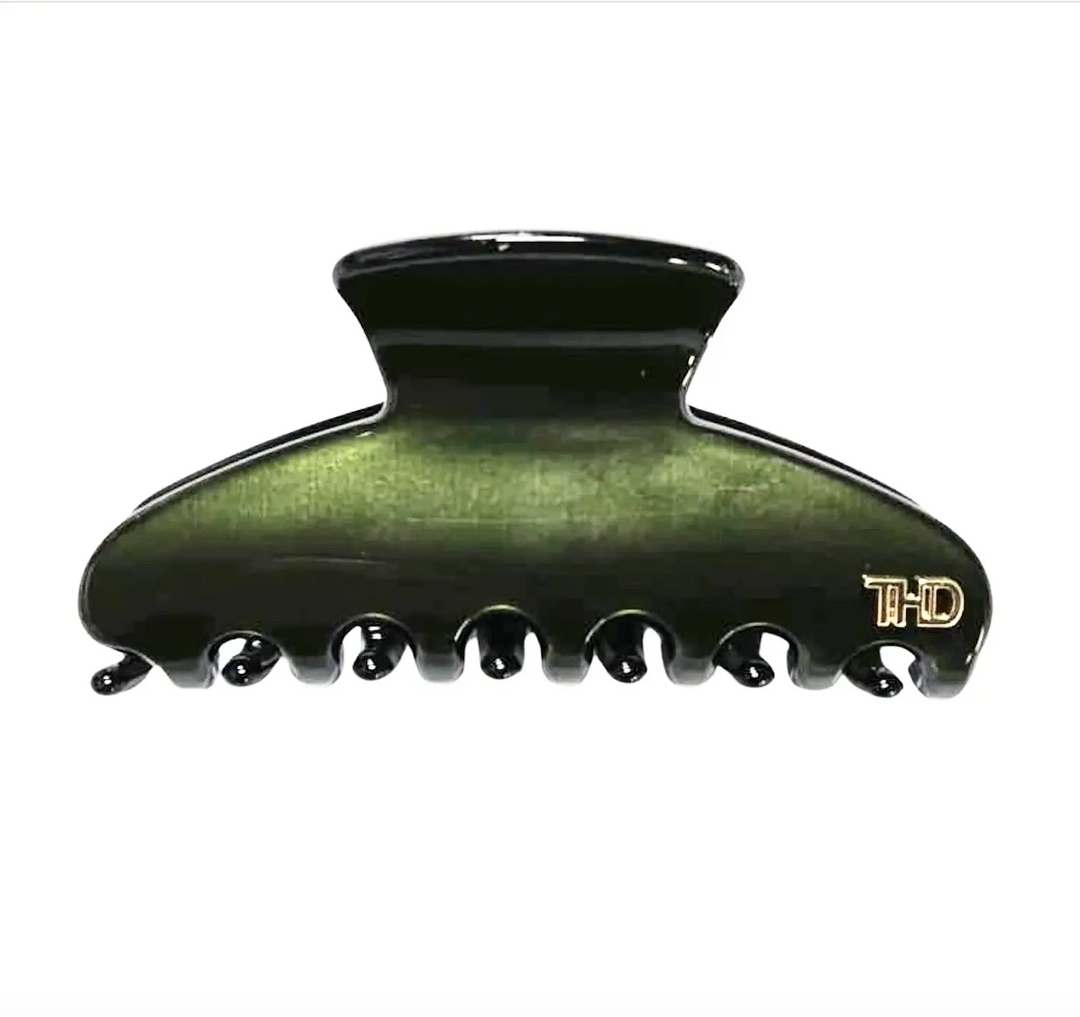 Acetate Medium Claw – Bistro Green & Black Trim