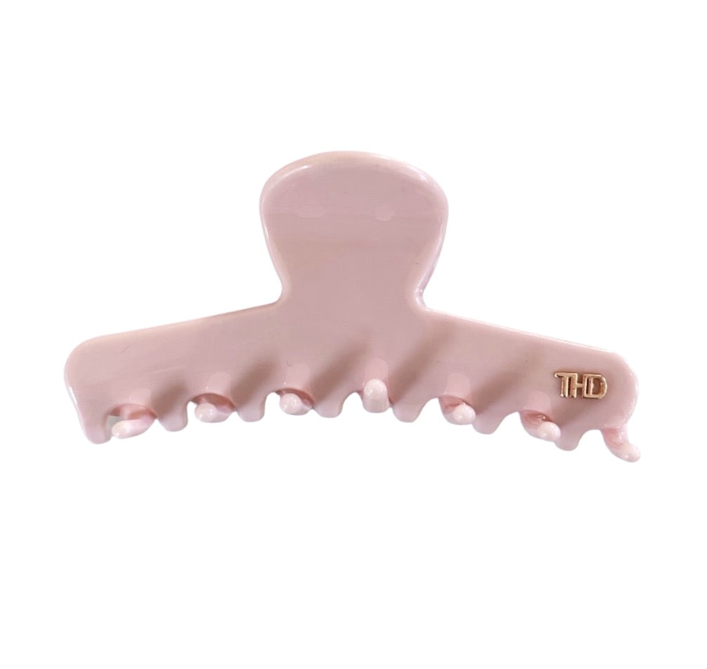 Acetate Line Hair Claw 9.5cm Gelato Pink