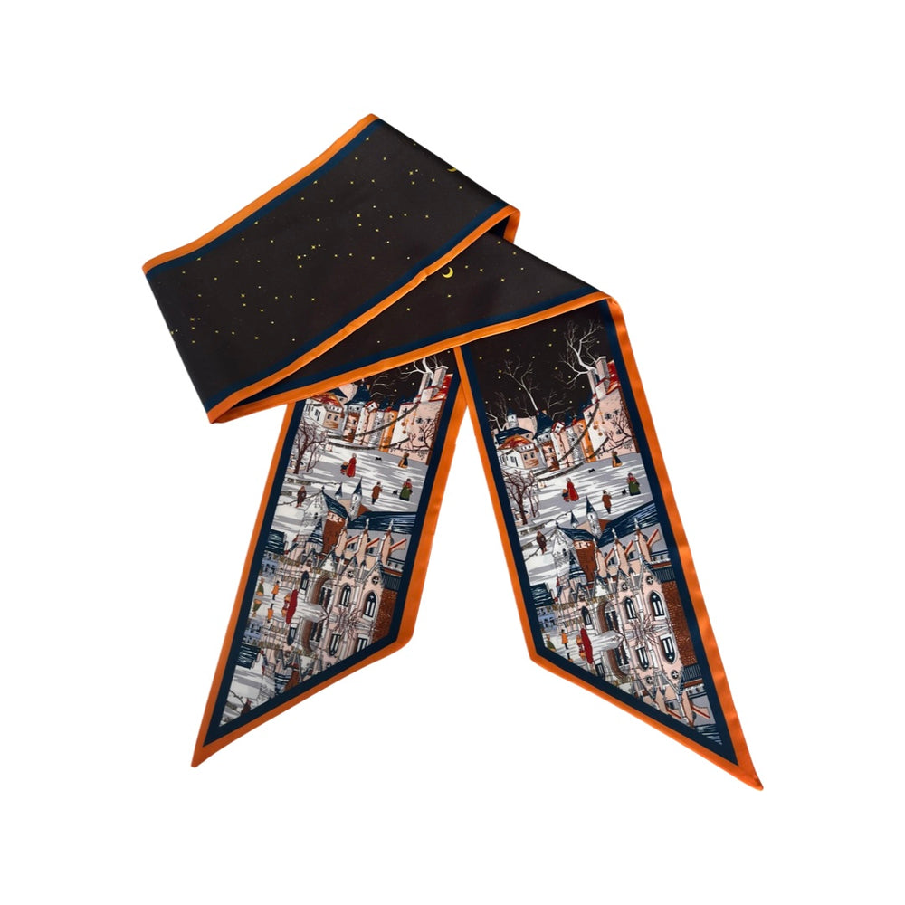 Neckscarf / Hairscarf  - European Village