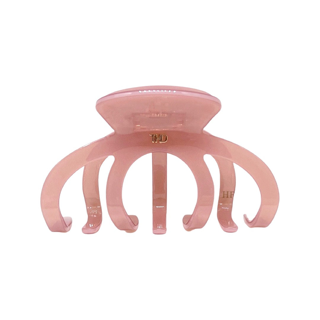 Octopus Acetate Hair Claw in Crystal Rose Tania Hird Designs