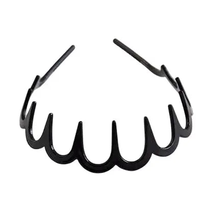 Acetate Ondine Headband - Black