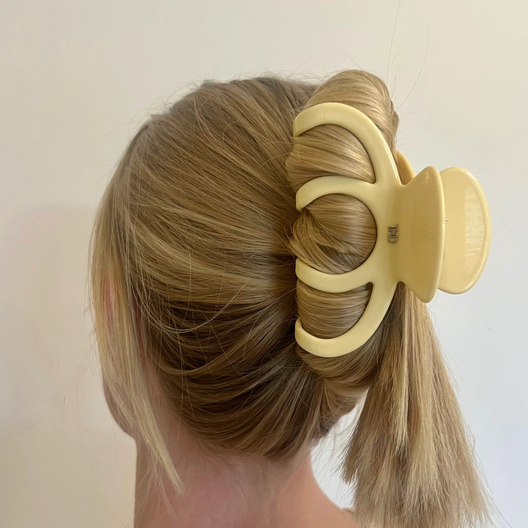 Acetate Octopus Hair Claw in Yellow