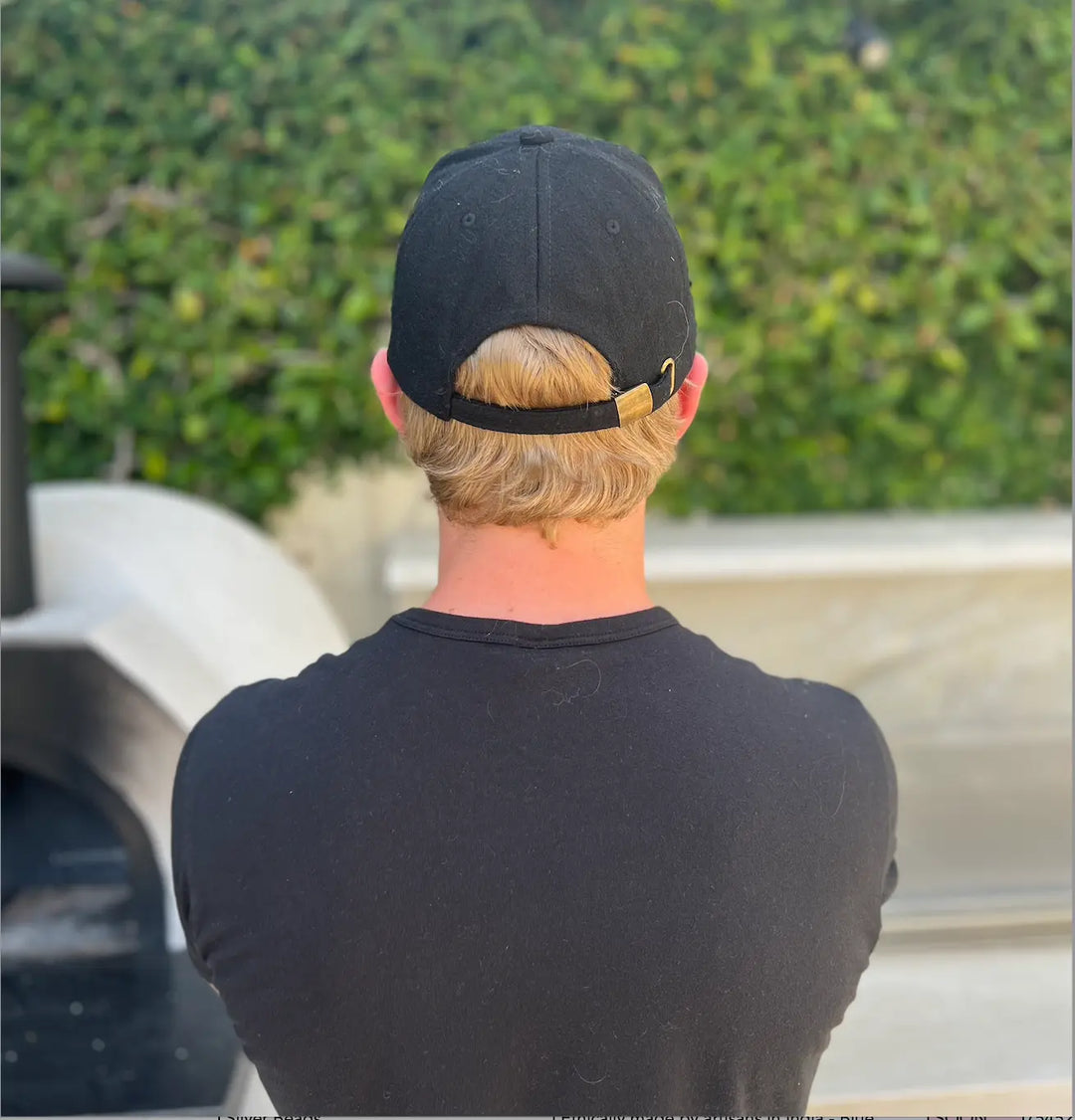 Wool Baseball Cap Unisex  in Dark Grey