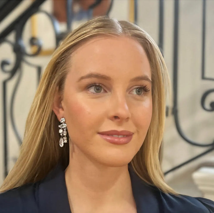 Fontaine Earrings - Crystal