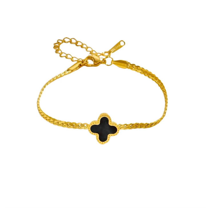 WS- Cross Power Bracelet -Cross Power Bracelet Gold & Black