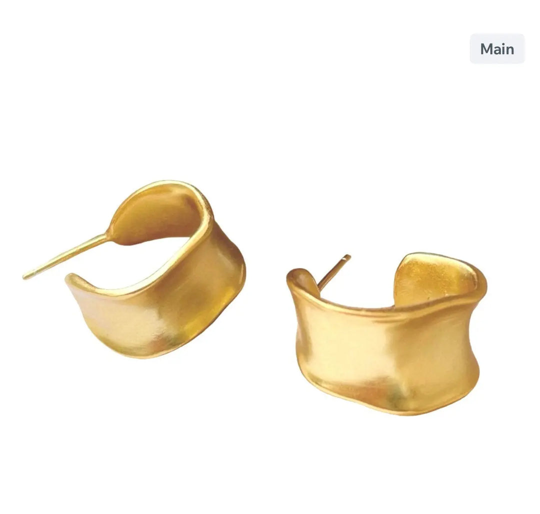 Mila 18K Gold plated Sterling Silver Earrings
