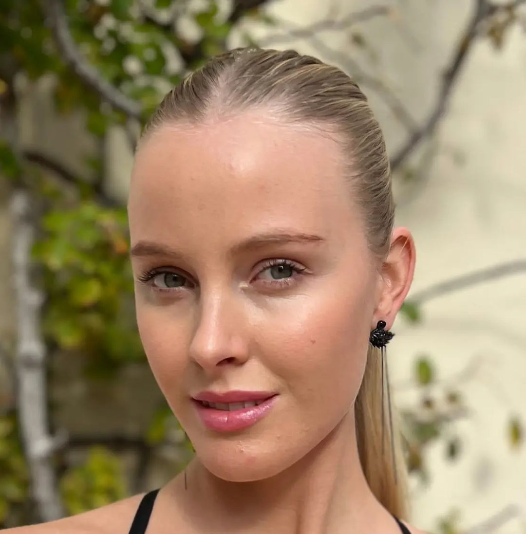 Cygnet Earrings – Black