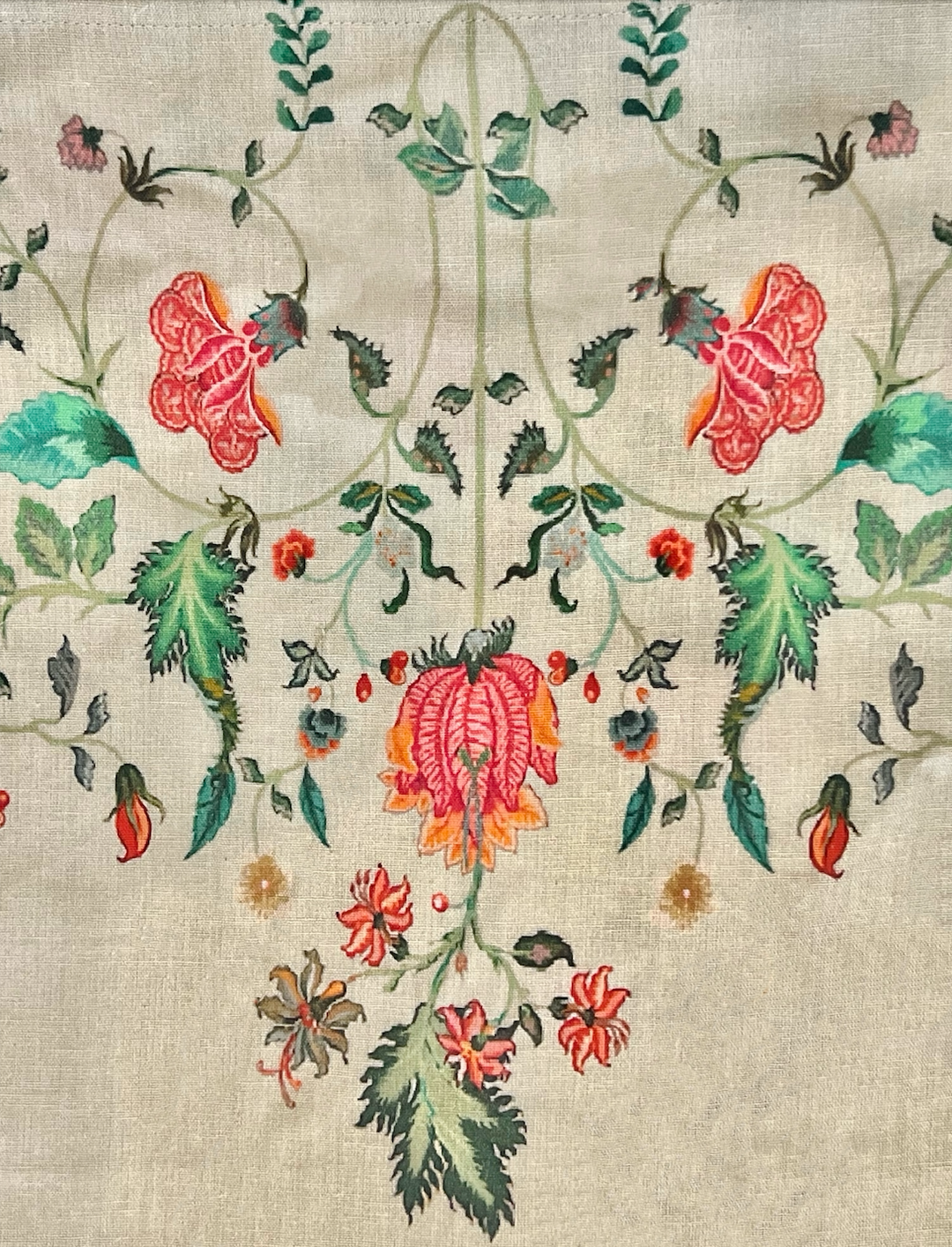 Anastasia linen printed dress