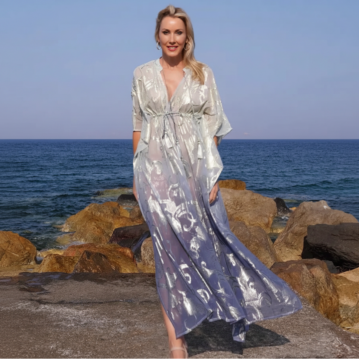 Athena - Ombred lurex dress & shift