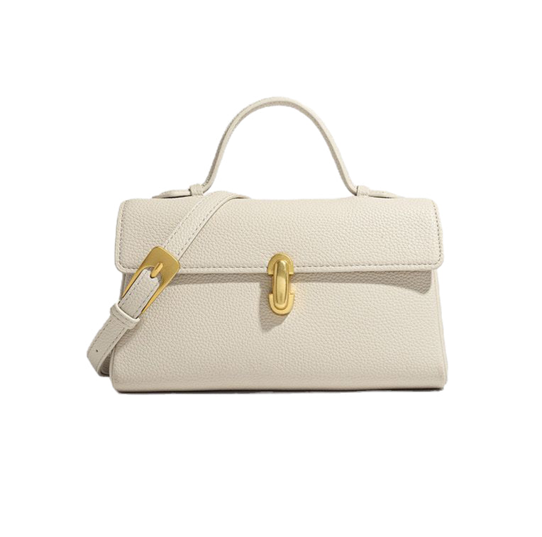 Katherine Vegan Leather Bag – White