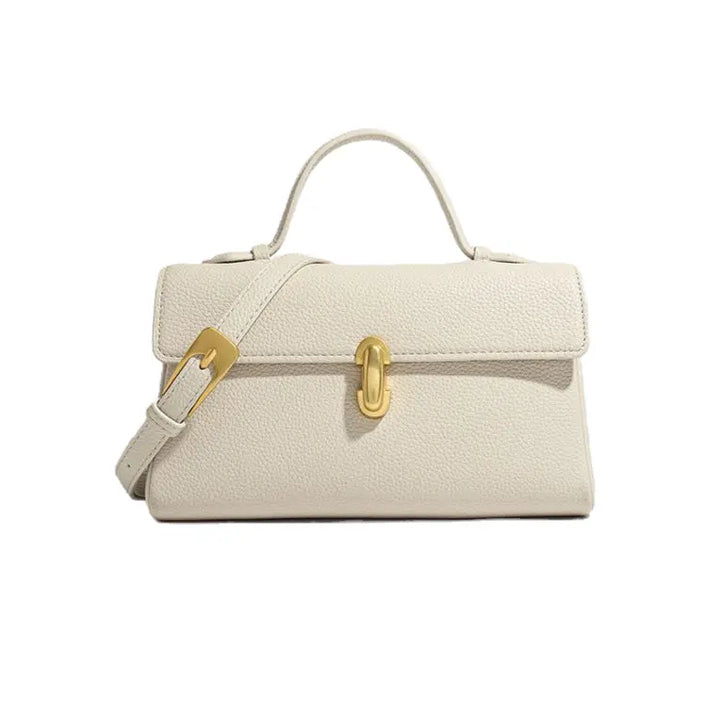 Katherine Vegan Leather Bag – White