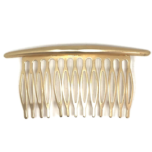 Metal Comb - Brushed Gold