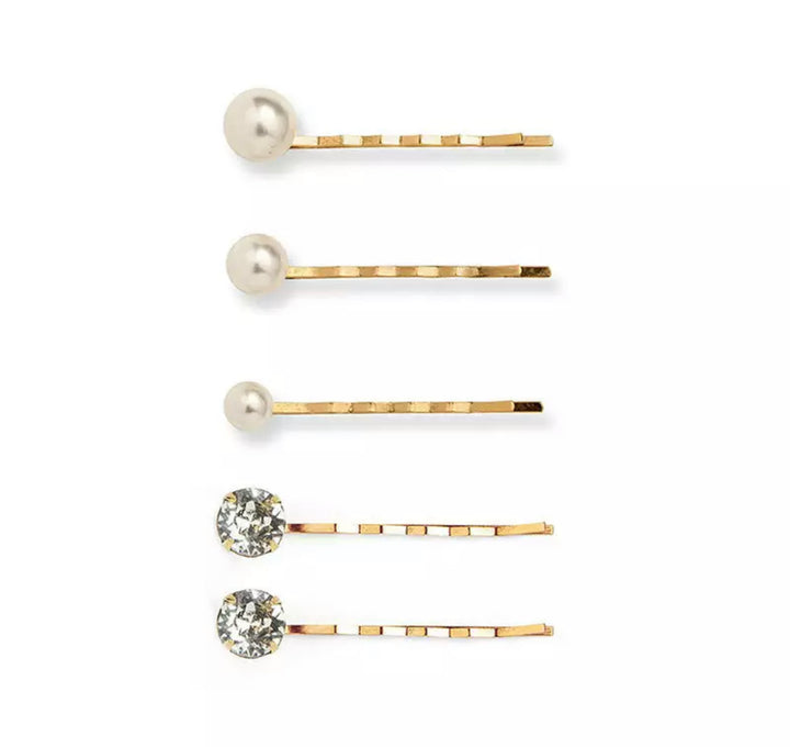 Hairpins - Pearls and Crystals