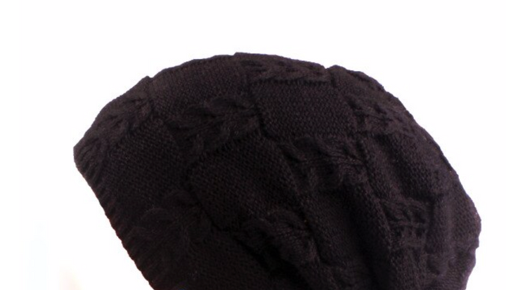 Beanies - Men Woolblend - Black