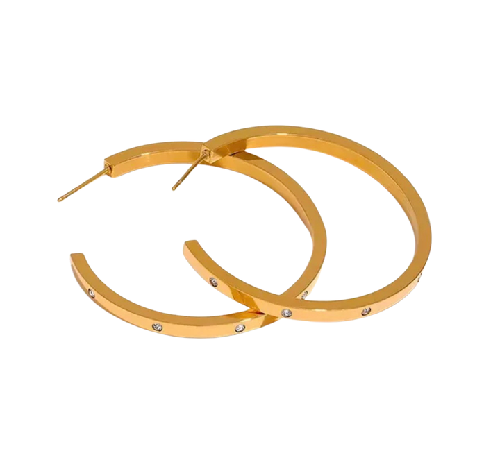 Octavia Zirconia Gold necklace