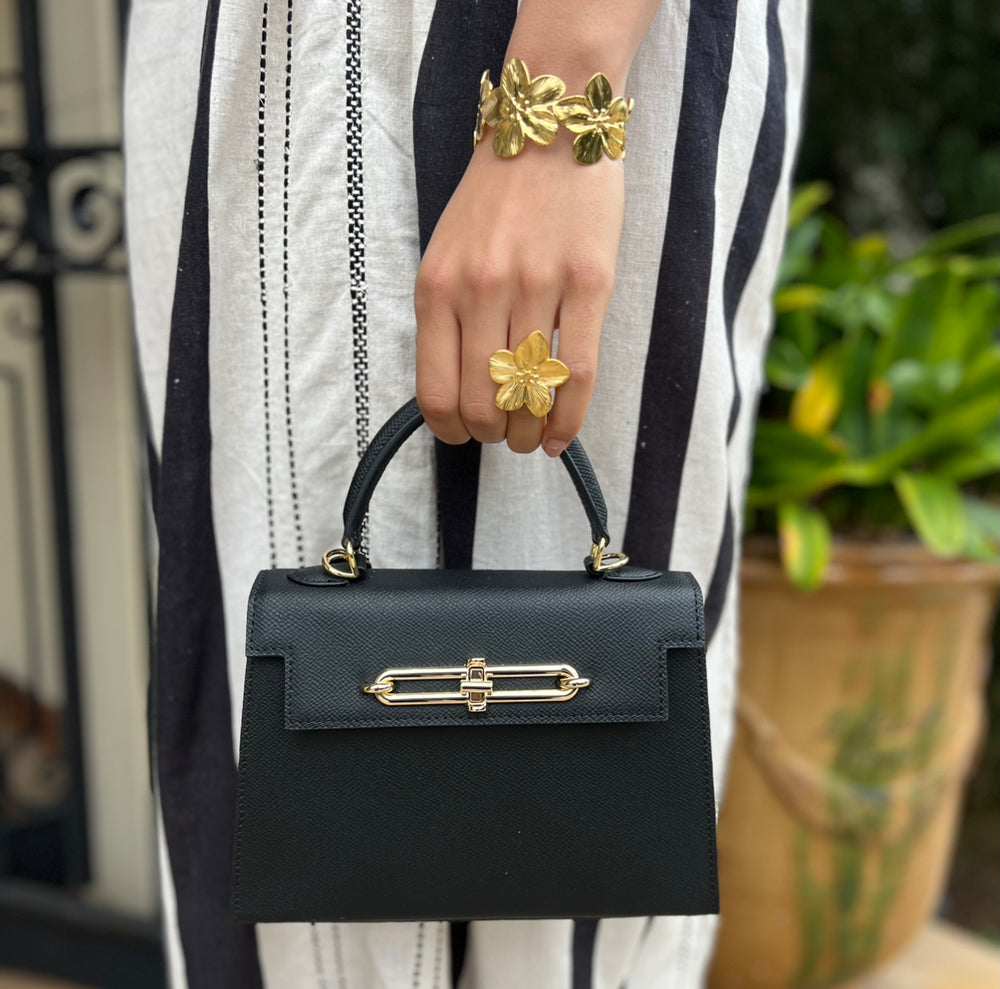 Hibiscus Gold Ring