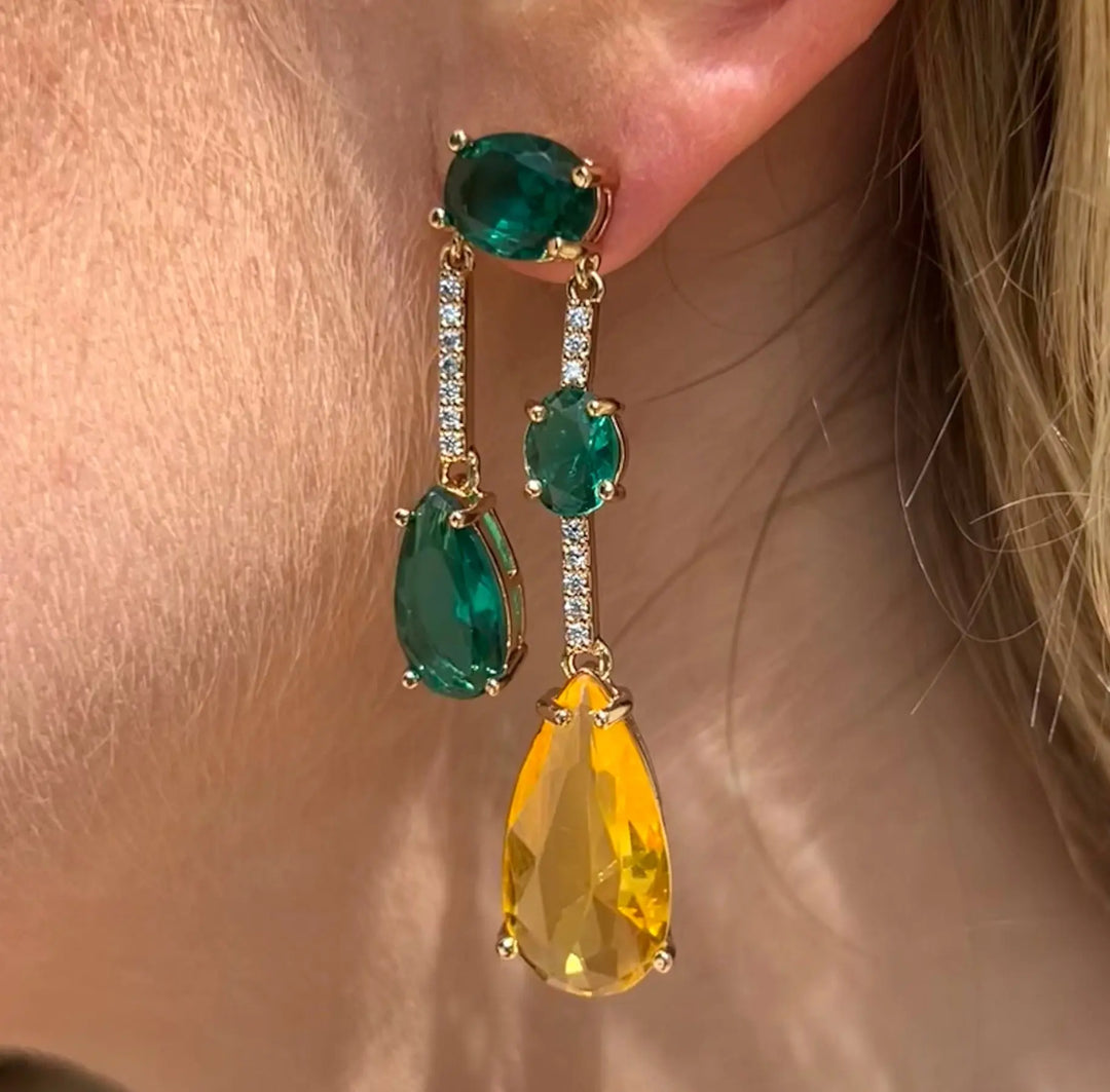 WS Crystal Earrings - Anna - Image 2