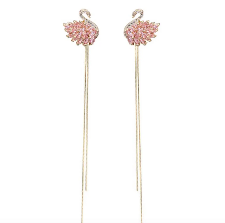 WS Cygnet Earrings - Pink - Hero