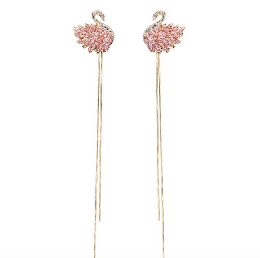 WS Cygnet Earrings  – Pink