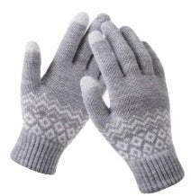 Touchscreen Gloves- Swiss Grey