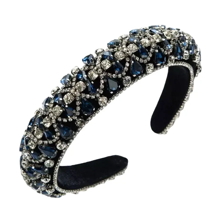 WS Headband Bling Nerida in Navy HairFlairAus by THD