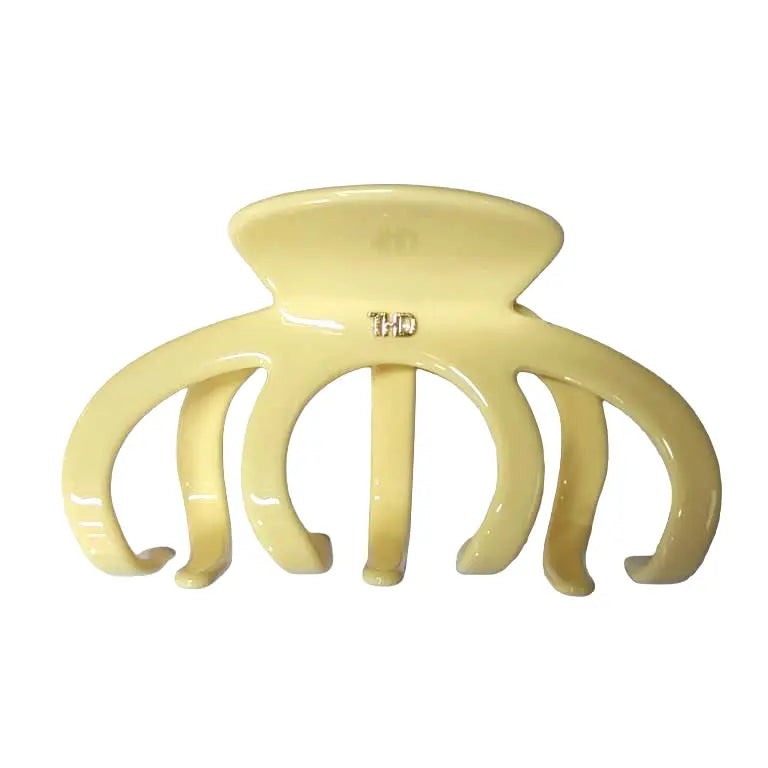 Acetate Octopus Hair Claw in Yellow