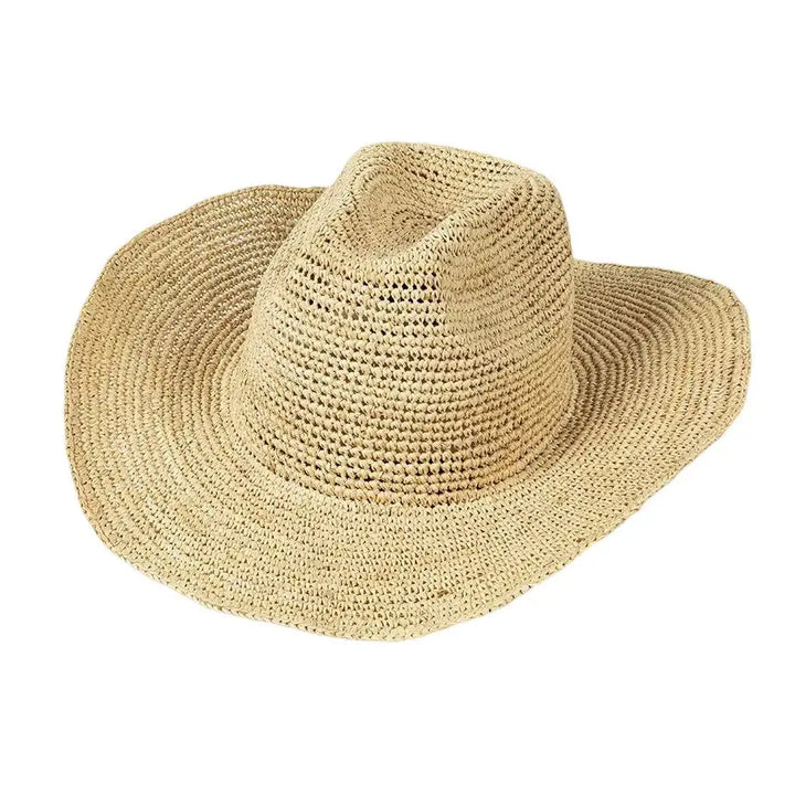 Jessie Raffia Cowboy Hat Tania Hird Designs