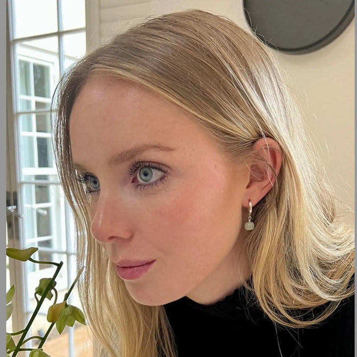 Drops of Jade Earrings