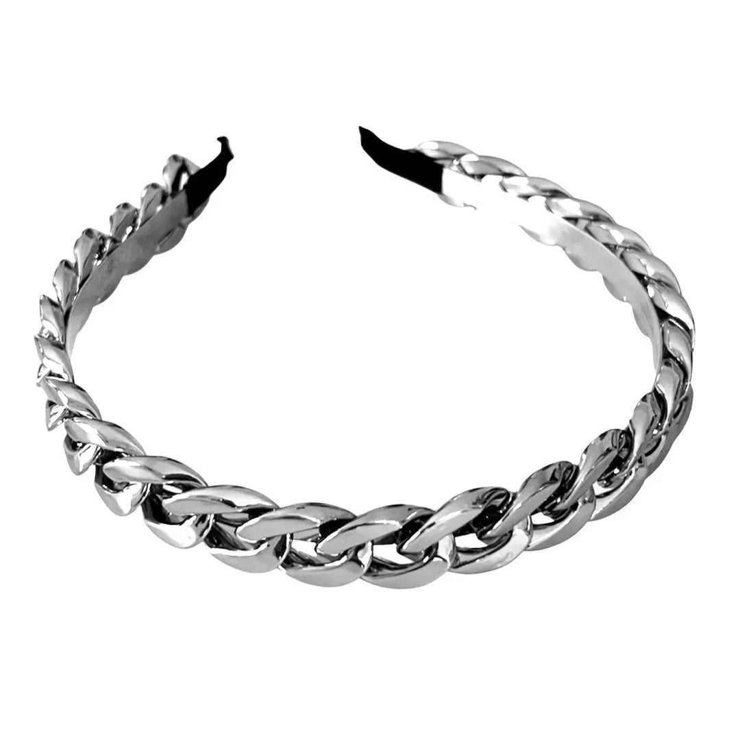 WS Headband - Silver Chain 757953170815
